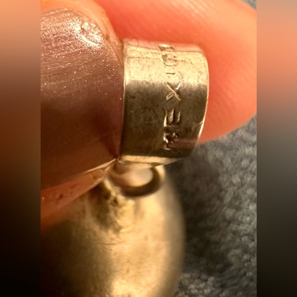 Elegant Sterling Silver Pendant, marked Mexico - Picture 5 of 5